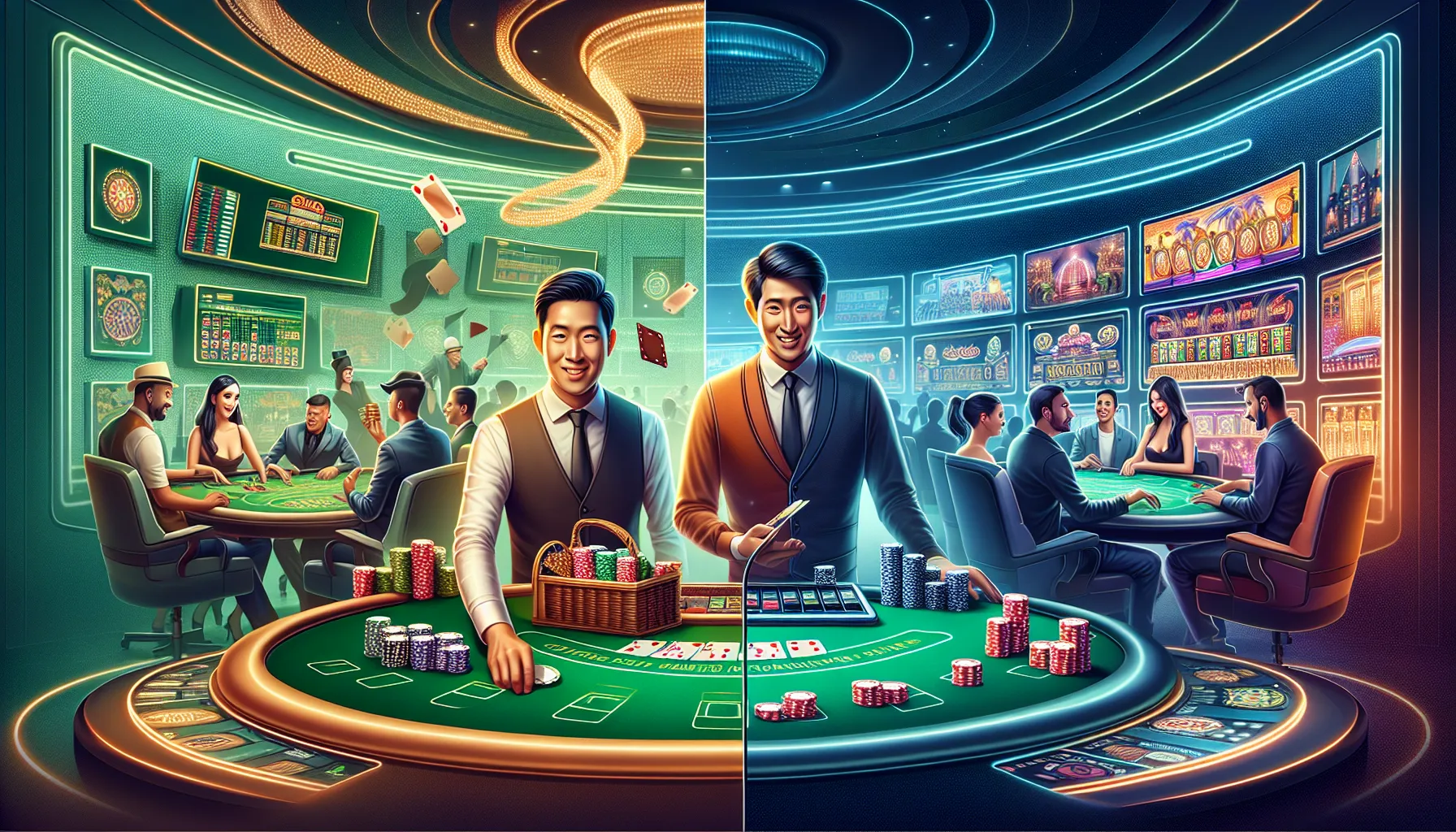 Canlı Casino ve Yazılım Casino Nedir?